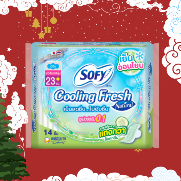 Sofy บาง0.1 23cm 14ชิ้น