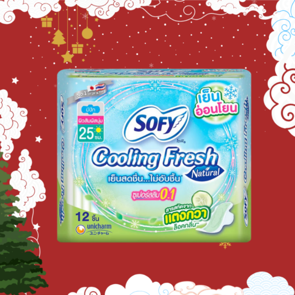 Sofy บาง0.1 25cm 14ชิ้น