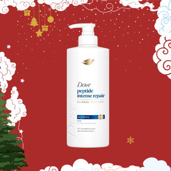 Dove สีขาว แชมพู 360ml