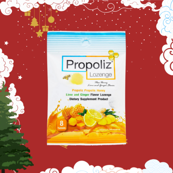 Propoliz ชนิดเม็ดอม 8 เม็ด