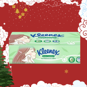 Kleenex สีเขียว 80แผ่น