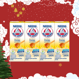 นมตราหมี รสน้ำผึ้ง 170ml 1แพ็ค