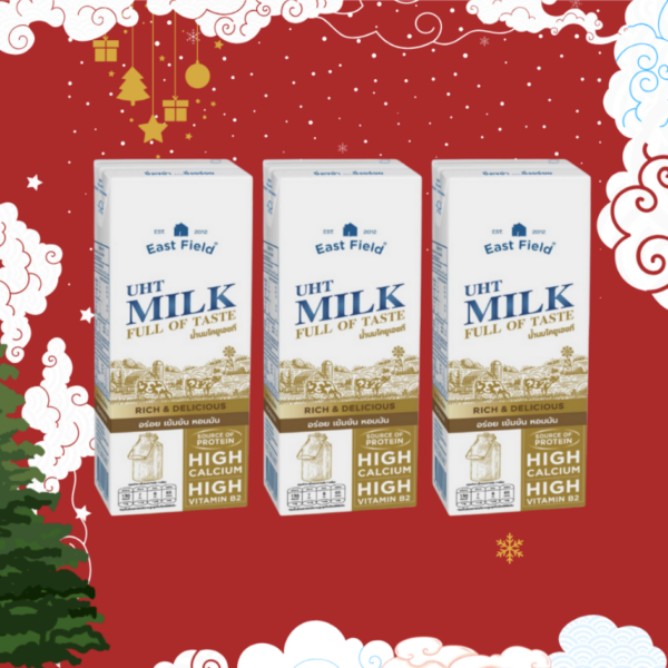 East Field Milk Rich&Delicious 180ml 1แพ็ค