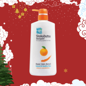 Shokubutsu สีส้ม ครีมอาบน้ำ 400ml