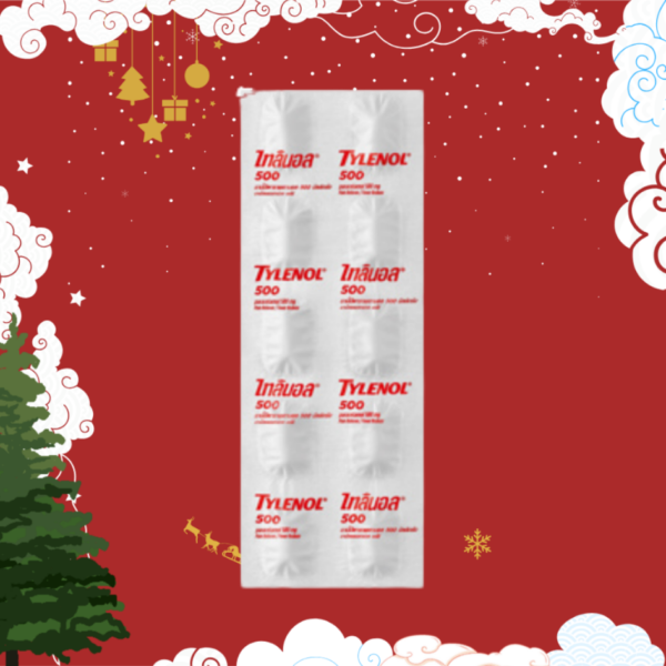 Tylenol 500mg 10 เม็ด