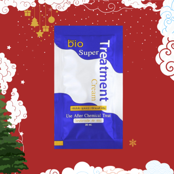 Bio ทรีทเม้นท์ สีฟ้า 30ml