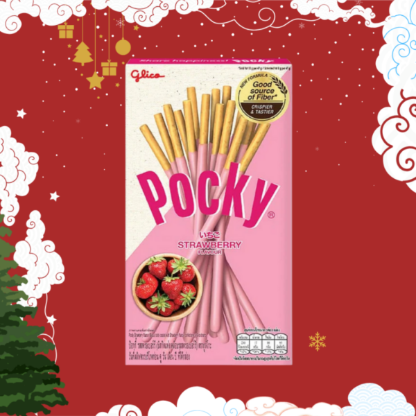 Pocky สตรอเบอร์รี่ 43g