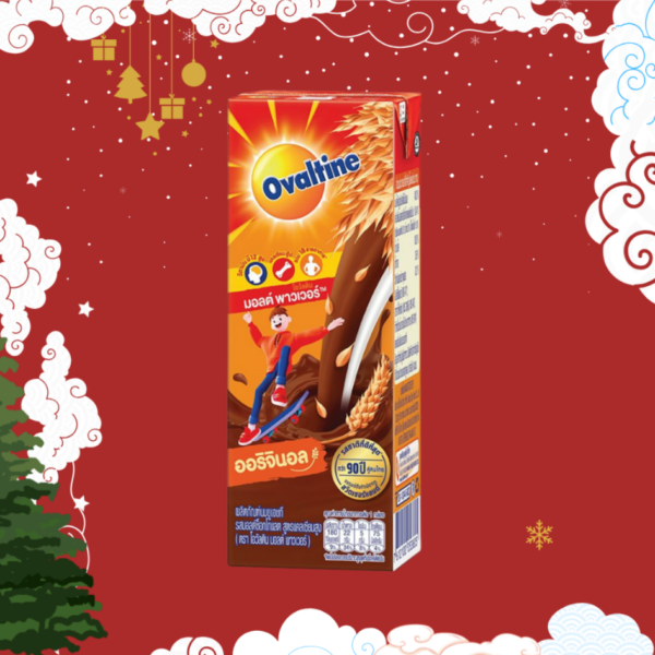 นมโอวัลติน สูตรดั้งเดิม 180ml