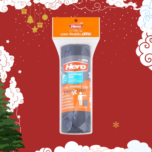 HERO ถุงขยะ24*28 15ใบ