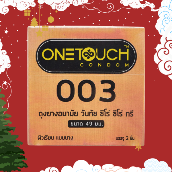 วันทัช ถุงยางอนามัย 003 49mm.