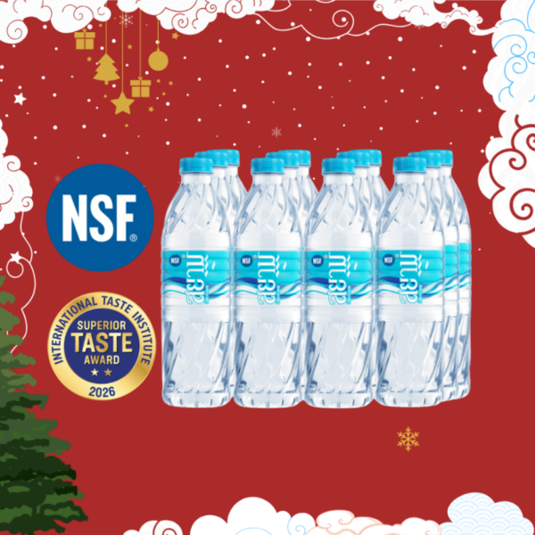 น้ำดื่มตราสยาม 0.6L (1แพ็ค)