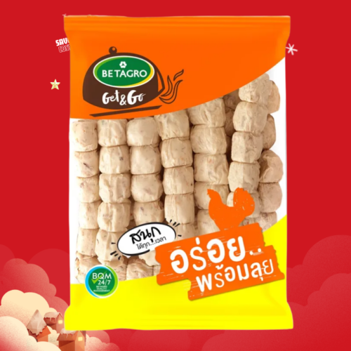 ไก่จ๊อสูตรเข้มข้น (แช่แข็ง) ตราเบทาโกร 500g