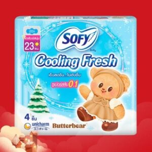 Sofy Cooling Fresh Super Slim 0.1 Wing 23cm 4ชิ้น