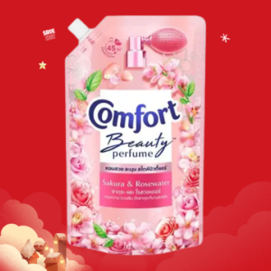 คอมฟอร์ท ปรับผ้านุ่มสูตรเข้มข้นพิเศษ กลิ่นซากุระและโรสวอเตอร์ 470 ml.
