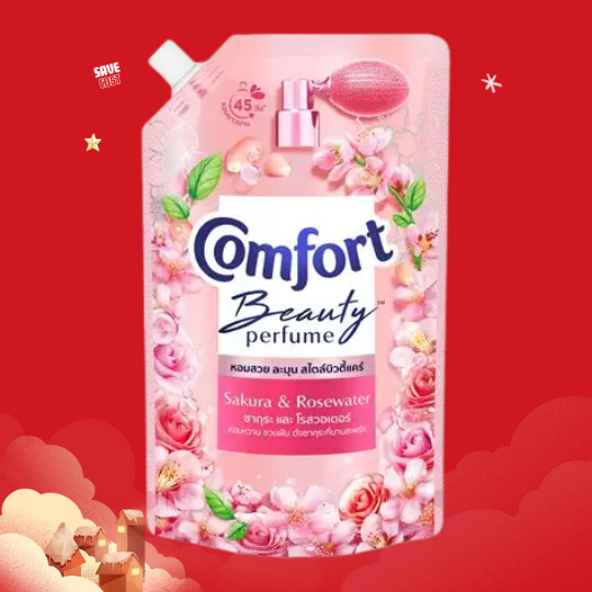 คอมฟอร์ท ปรับผ้านุ่มสูตรเข้มข้นพิเศษ กลิ่นซากุระและโรสวอเตอร์ 470 ml.