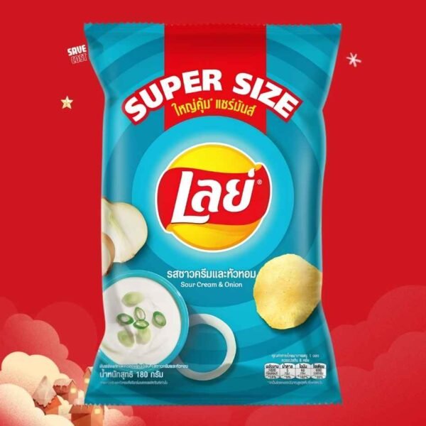 เลย์ ซาวครีมแลัหัวหอม (ขนาด65บาท)
