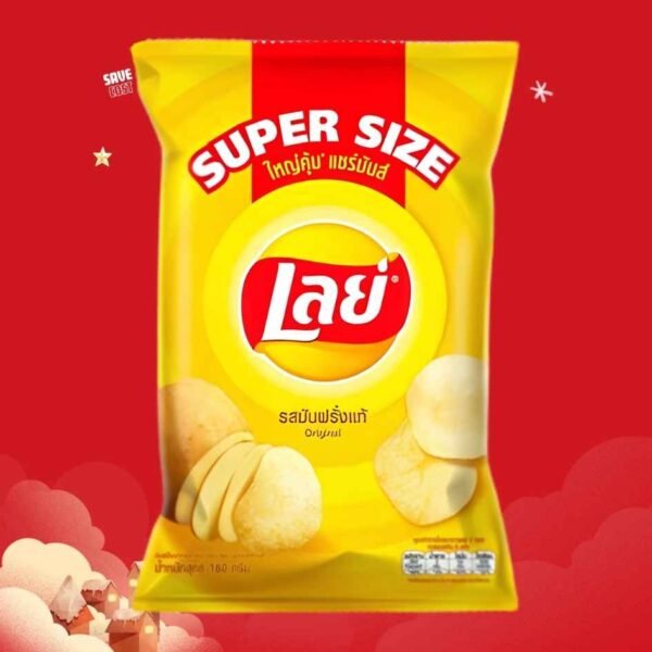 เลย์ มันฝรั่งแท้แผ่นเรียบ (ขนาด65บาท)