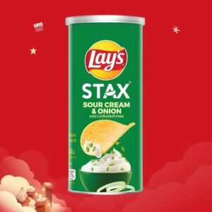เลย์ สแตคส์ ซาวครีมและหัวหอม (ขนาด35บาท)
